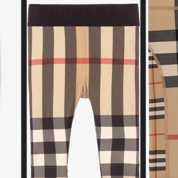 Vintage check Burberry baby leggings - WORN ONCE